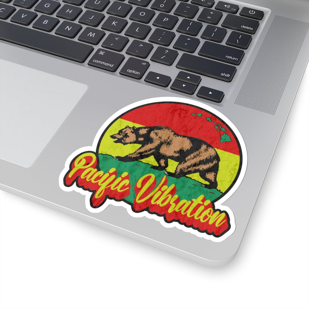 Cali/HI Bear - Cut Stickers