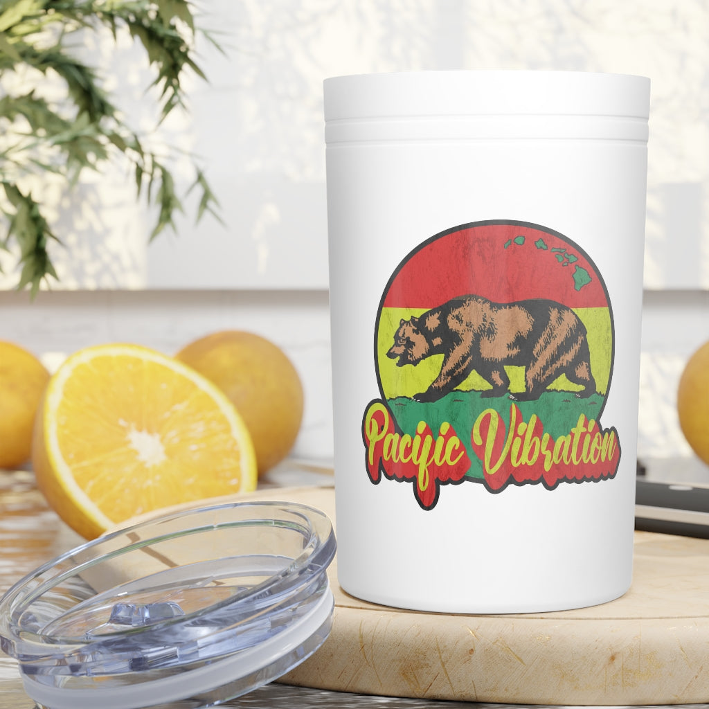 Cali/HI Bear - Vacuum Tumbler & Insulator, 11oz.