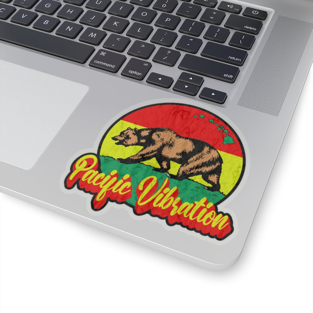 Cali/HI Bear - Cut Stickers