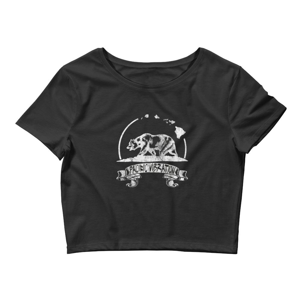 Faded Bear - Crop Top