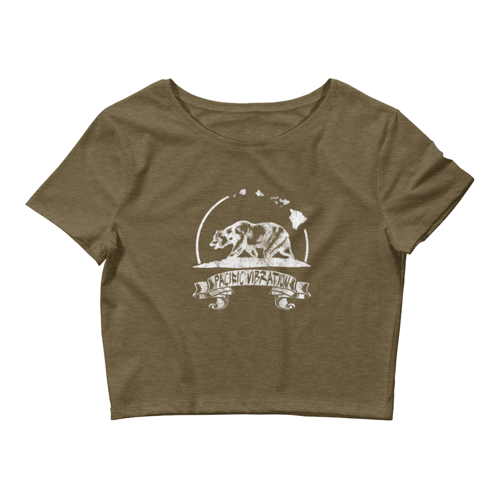 Faded Bear - Crop Top