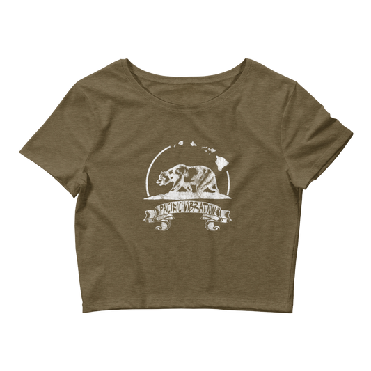 Faded Bear - Crop Top
